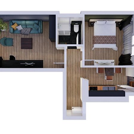 Apartment I Wi-Fi I Parkplatz I Balkon Essenfusion מראה חיצוני תמונה